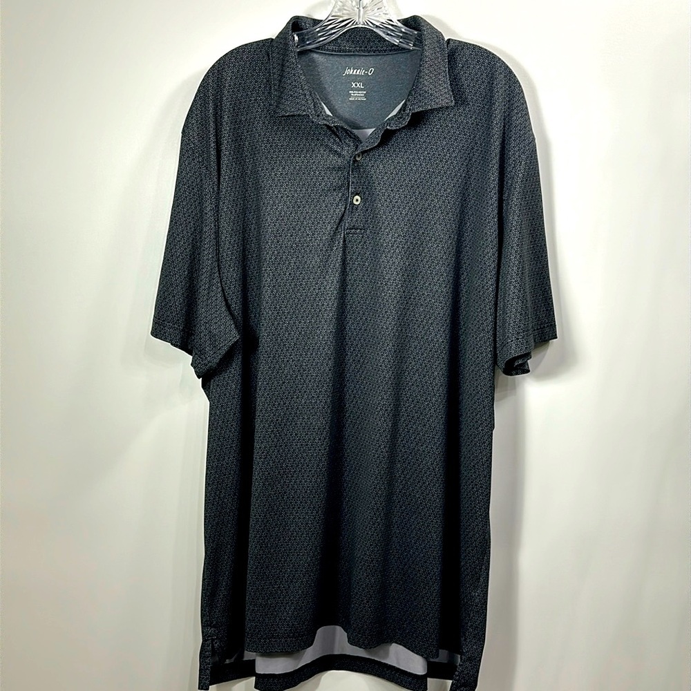 Johnnie-O Black polo size XXL